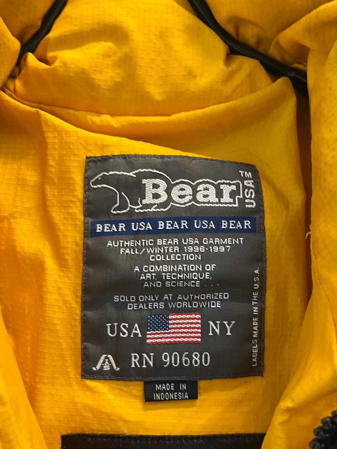 Bear USA 리버서블 오버사이즈 패딩 파카 S 상품이미지3