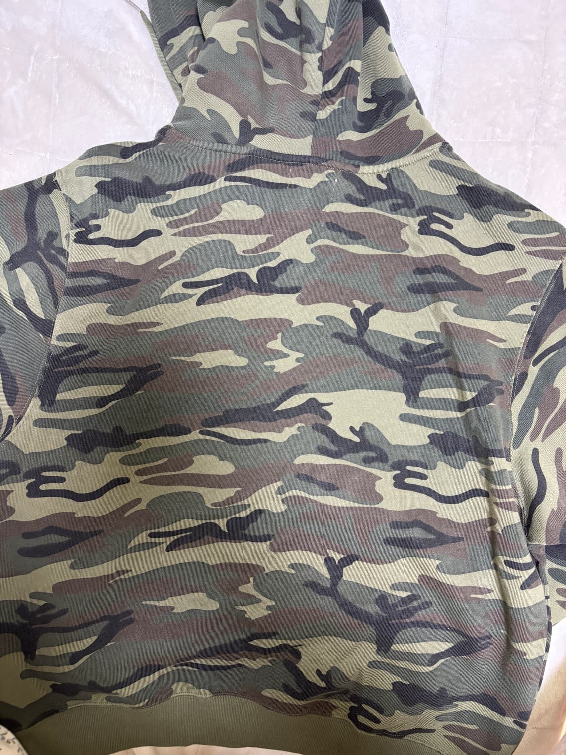 aeae 웹 로고 후드티 카모 상품이미지3