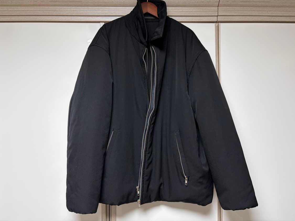 [M] 빈티지 90s 꼼데가르송 옴므 레이어드 울 봄버 자켓 상품이미지1