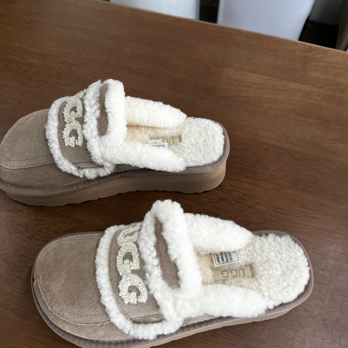 어그 바이올렛 시어링 슬리퍼 37 상품이미지3