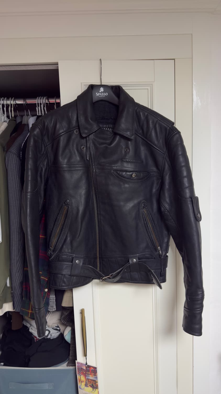 하인 게리케 Hein gericke 라이더 가죽자켓 블랙 L 상품이미지4