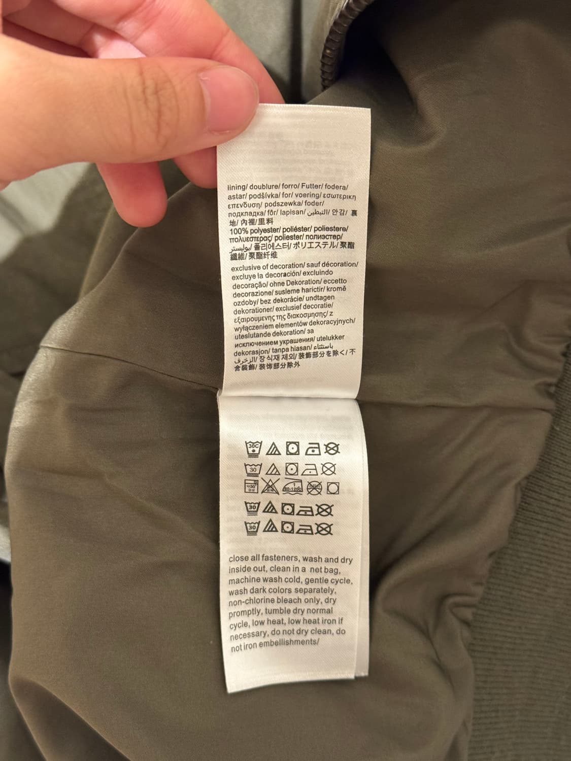 캘빈클라인진스 봄버 자켓 상품이미지10