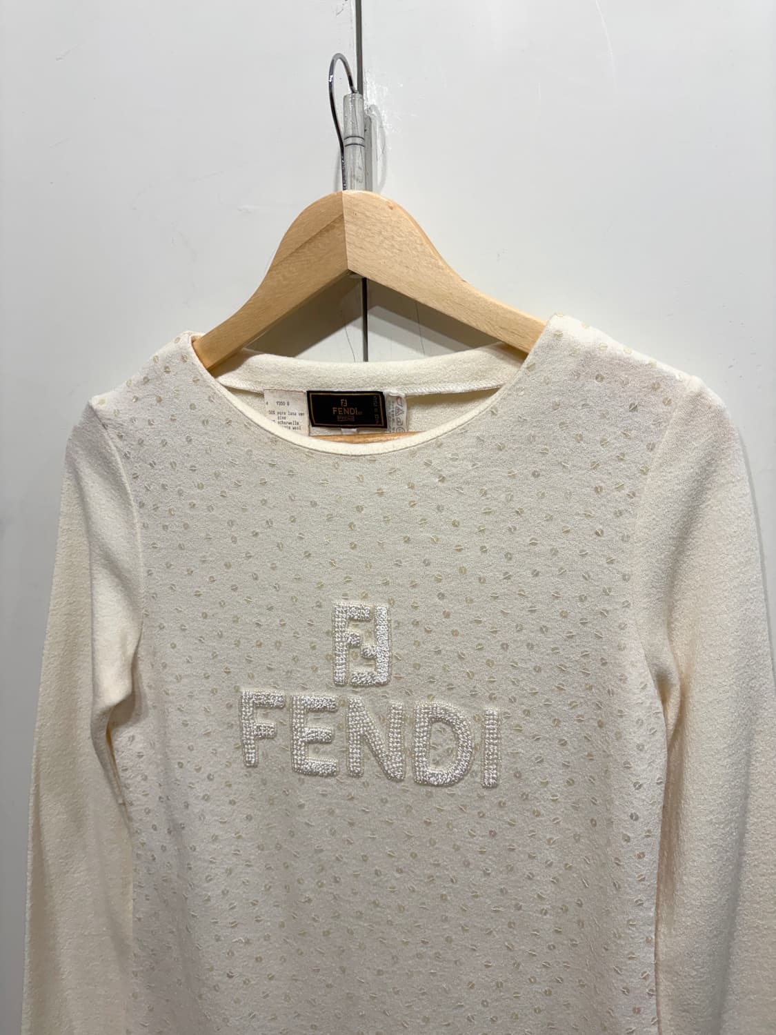 FENDI 펜디 스팽글 울 니트 탑 상품이미지2