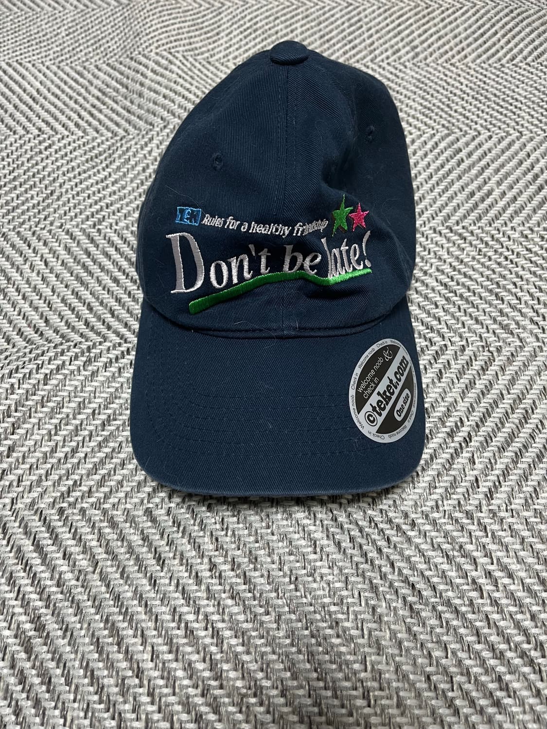 teket 테켓 네이비 볼캡 상품이미지1