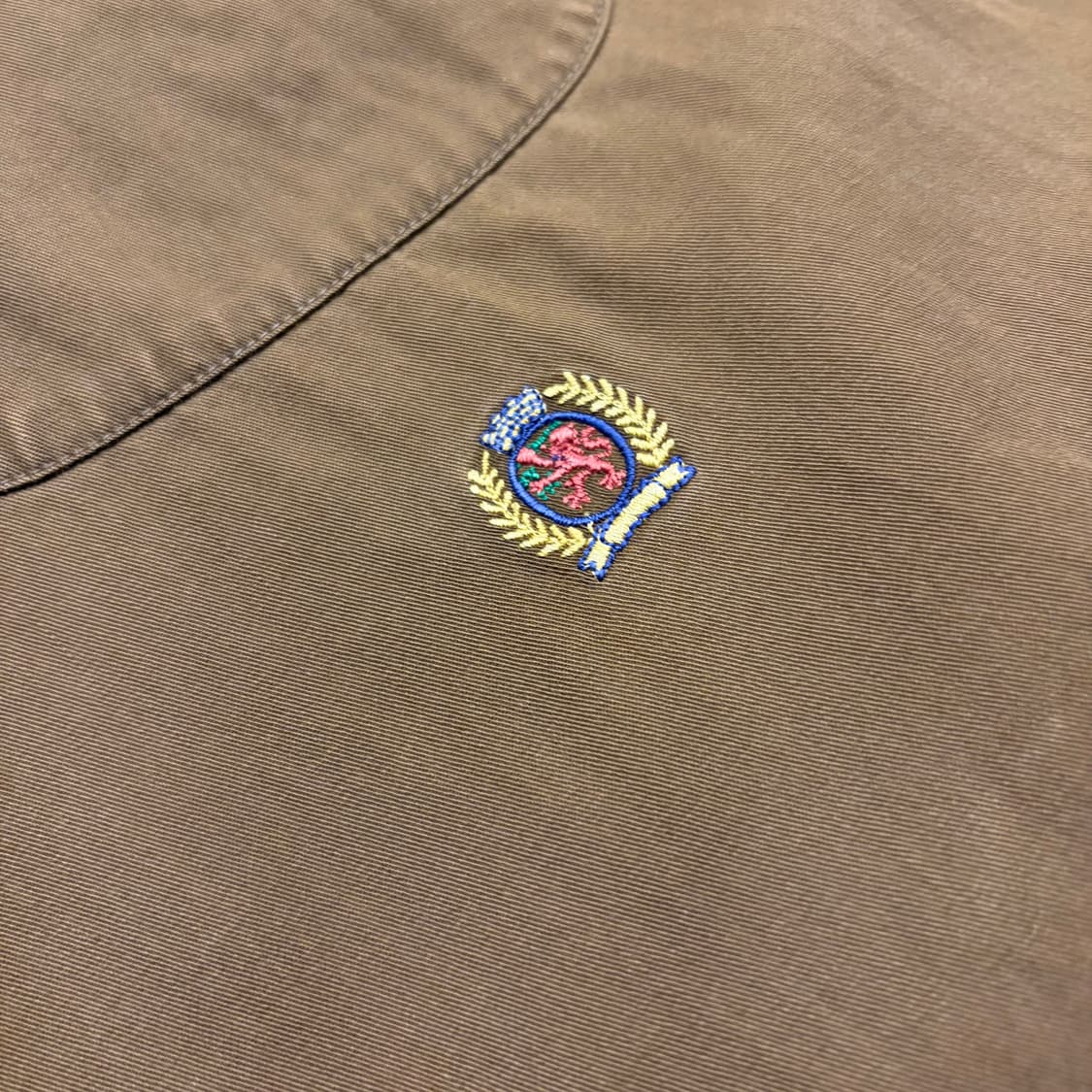 [M] 타미힐피거 월계수 빈티지 브라운 코튼 셔츠 C406 상품이미지4