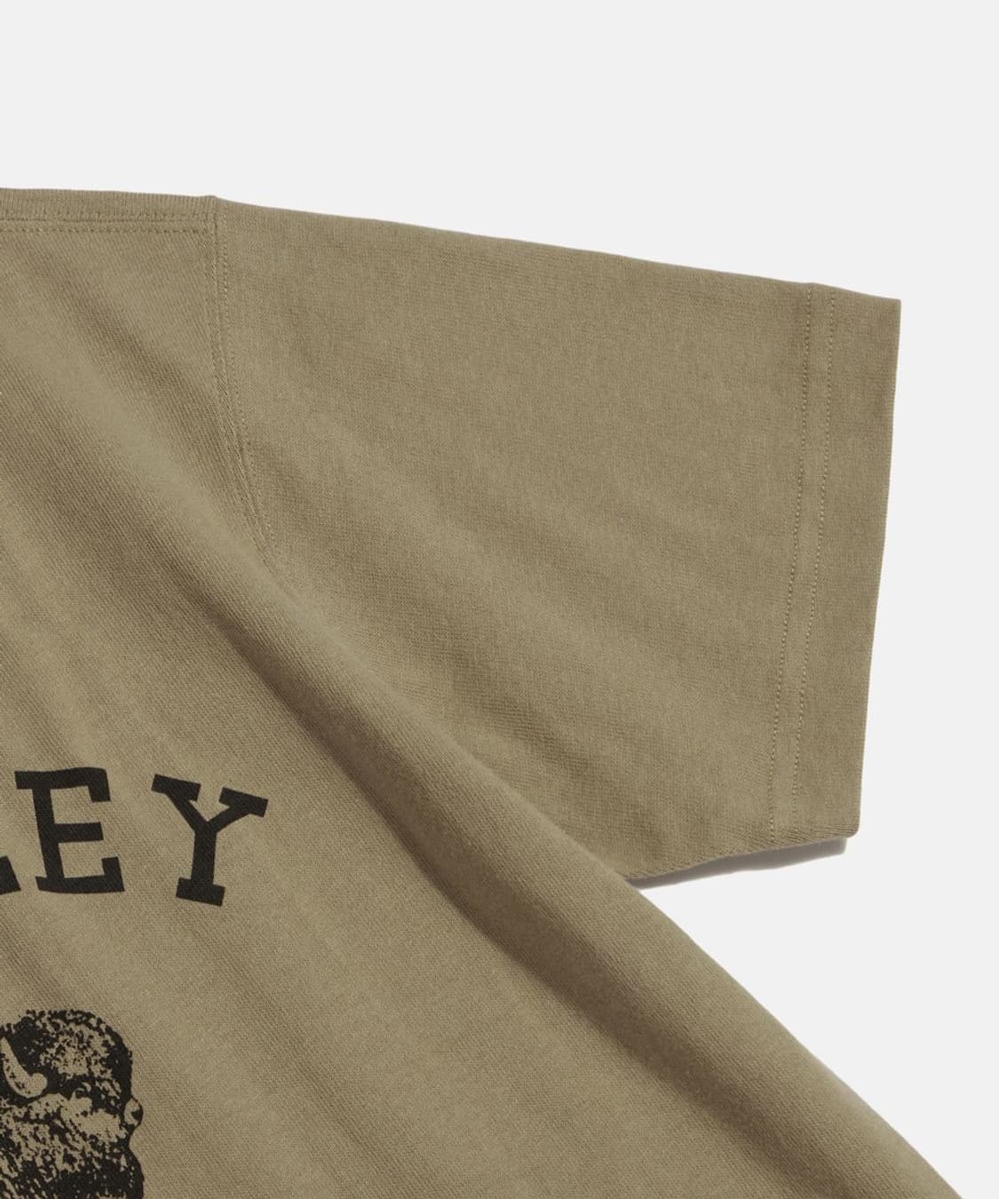 [브론슨] 논스탁 Retro Bison Graphic Tee Khaki 상품이미지5