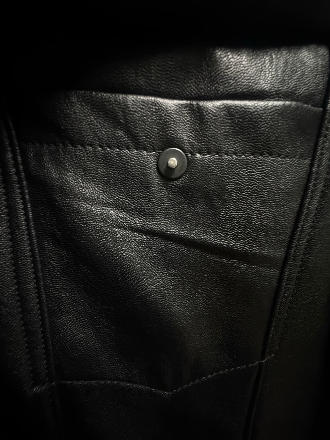 savage faux leather trucker L 착샷 o 상품이미지4