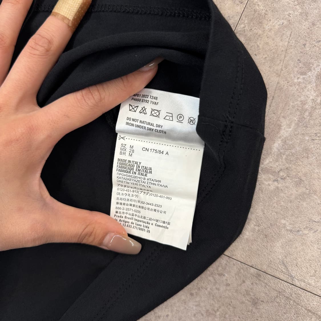프라다 블랙 반팔 #csz39 상품이미지4