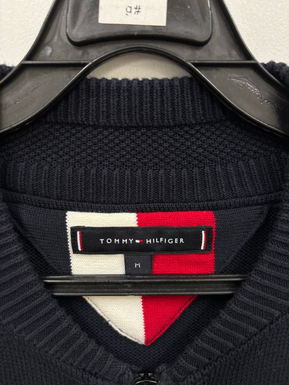 타미힐피거 울 니트 집업 상품이미지4