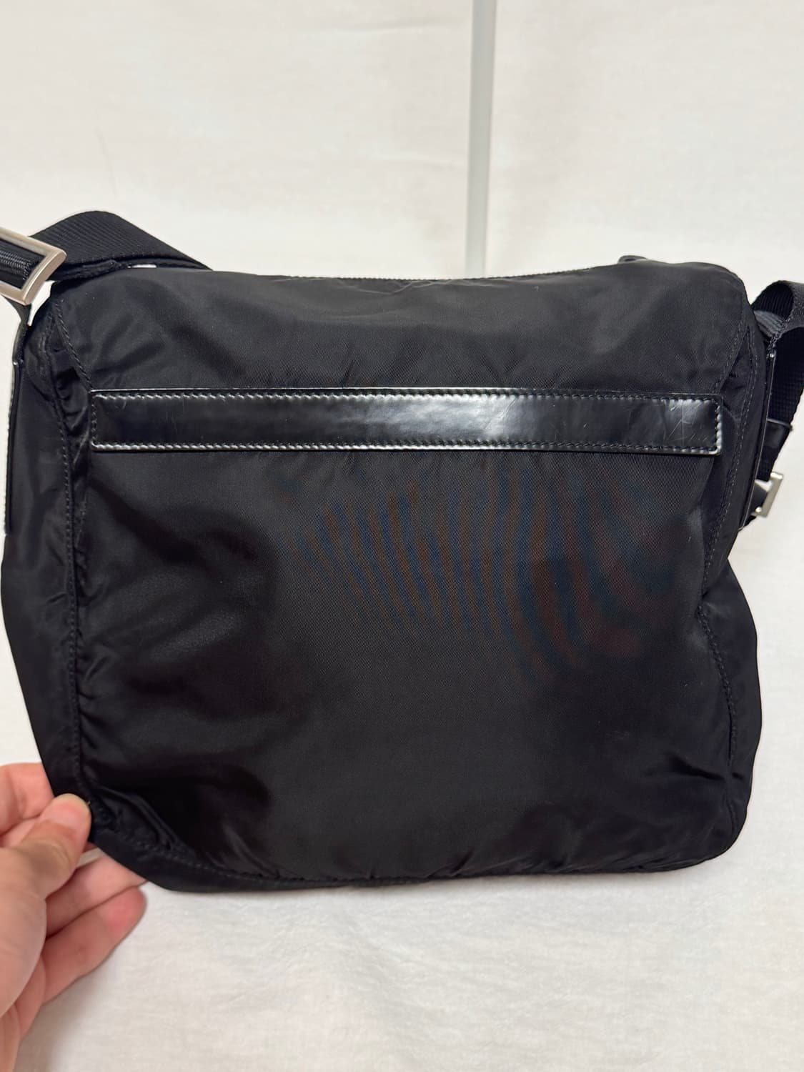 정품 프라다 포코노 나일론 블랙 크로스백 메신저백 주우재백 숄더백 상품이미지7