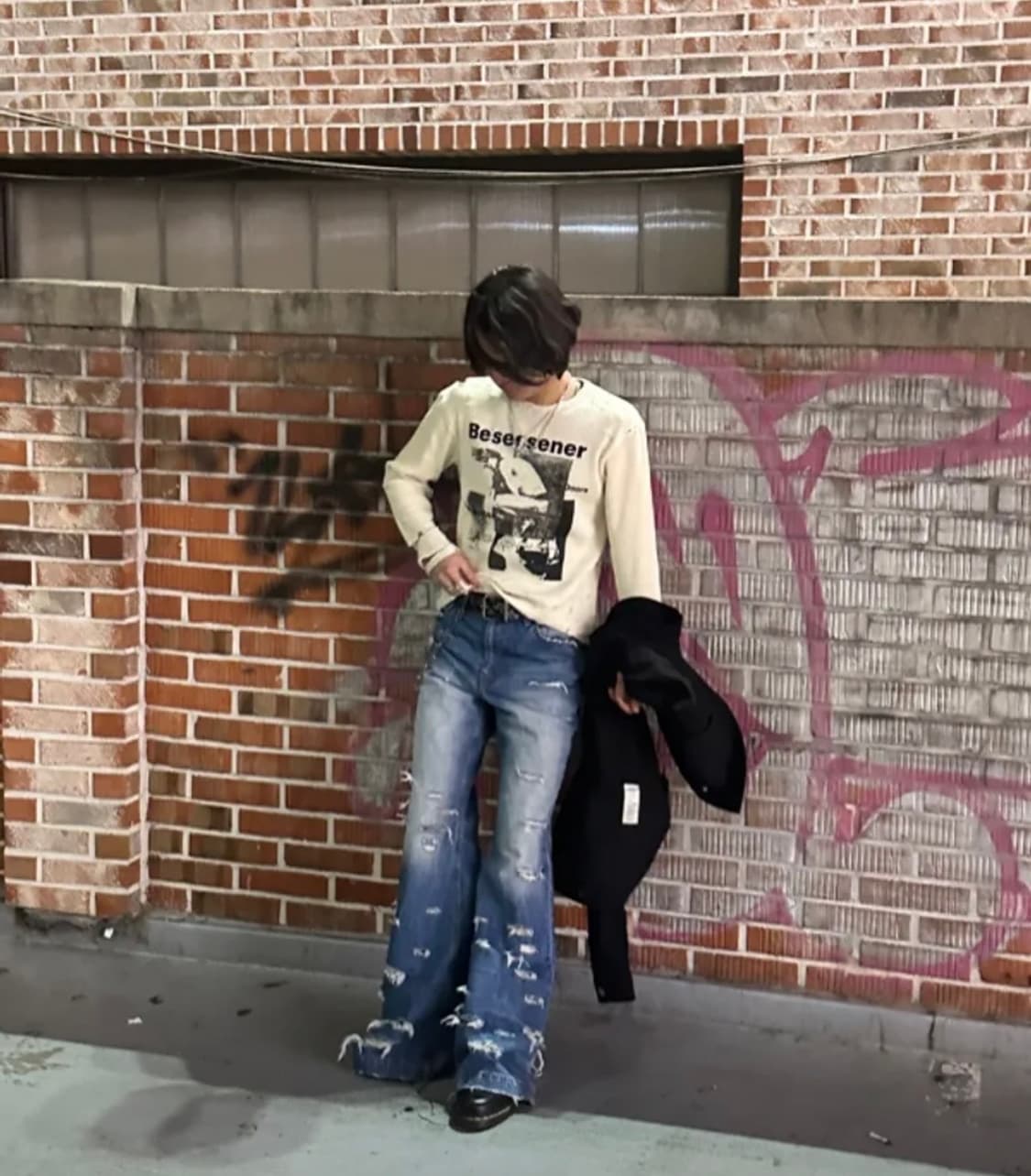 선데이오프클럽Besessener Hand Distressed Waffle 상품이미지6