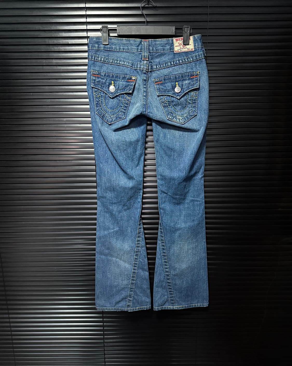 트루릴리젼 트루릴리전 디스트로이드진 찢청 웨스천 부츠컷 중청 나팔 25 상품이미지4