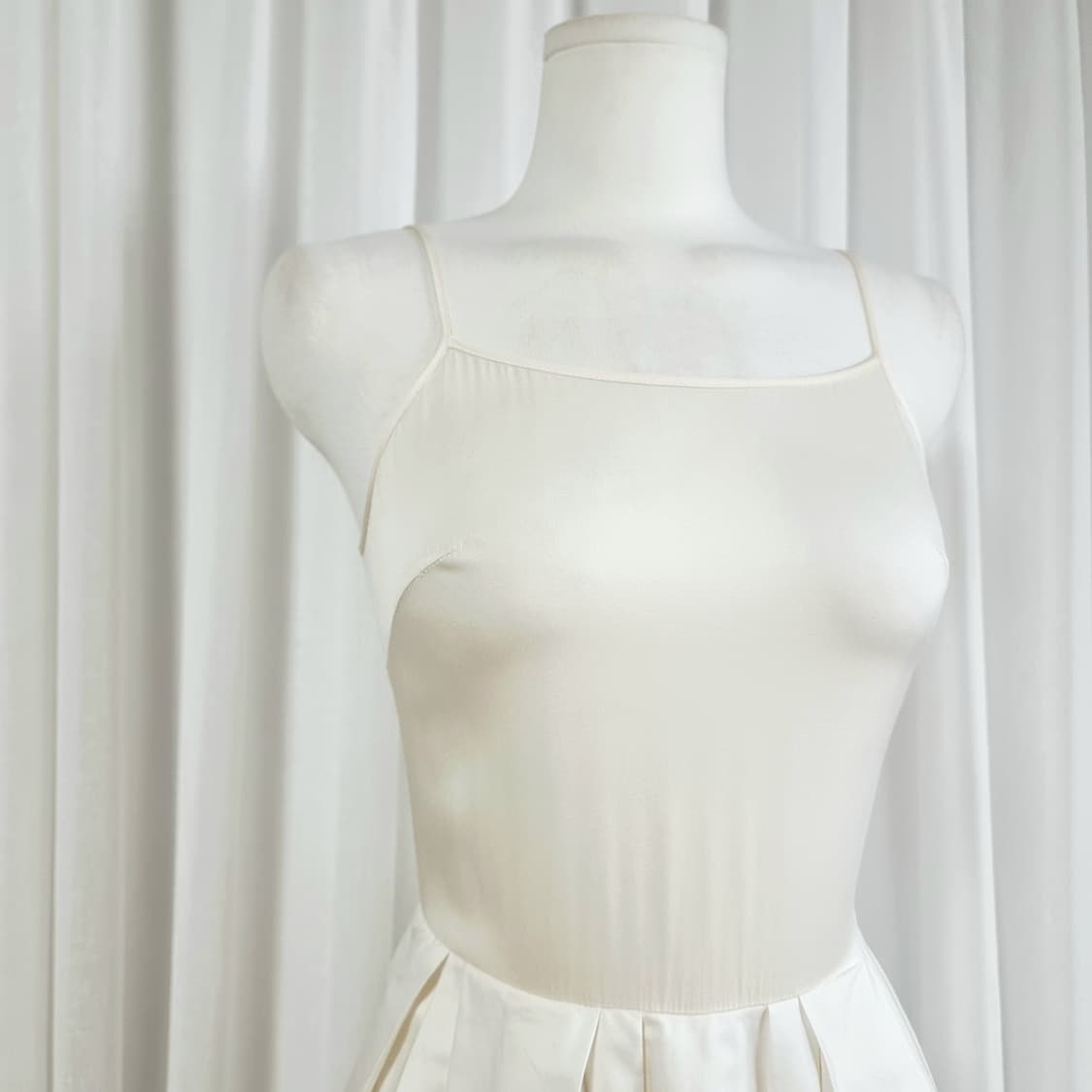 3.1 필립림 실크 코튼 뷔스티에 원피스 (44/표기0)  상품이미지4