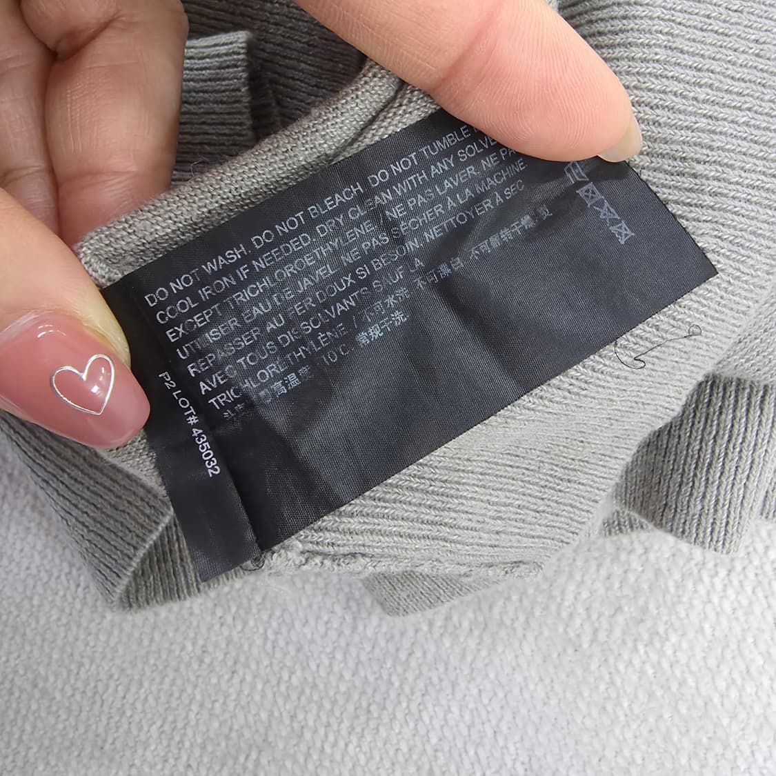 [M] 띠어리 Theory 그레이 폴로셔츠 카라 반팔티 1231J 상품이미지5