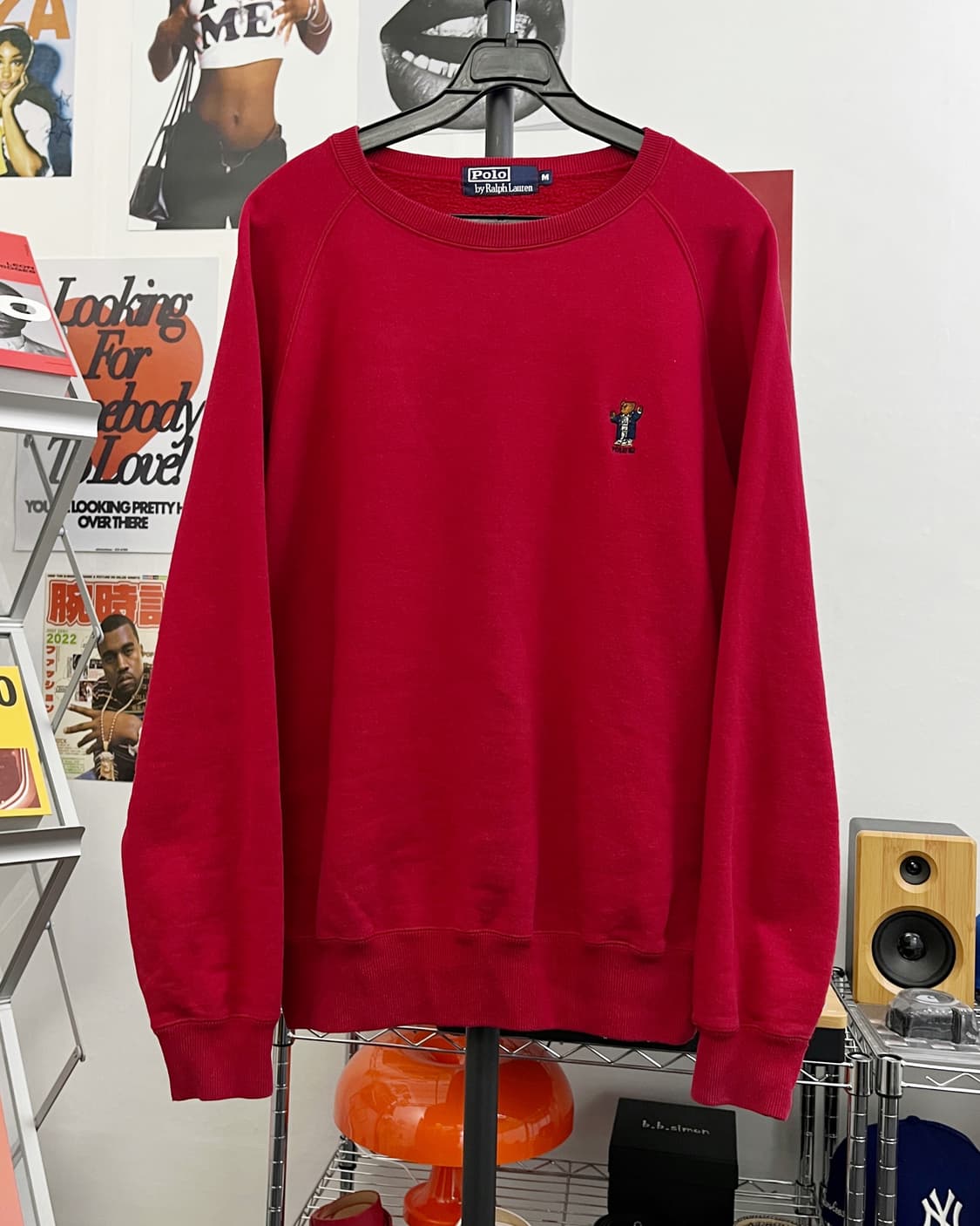 폴로 베어 자수 90s 맨투맨 상품이미지5