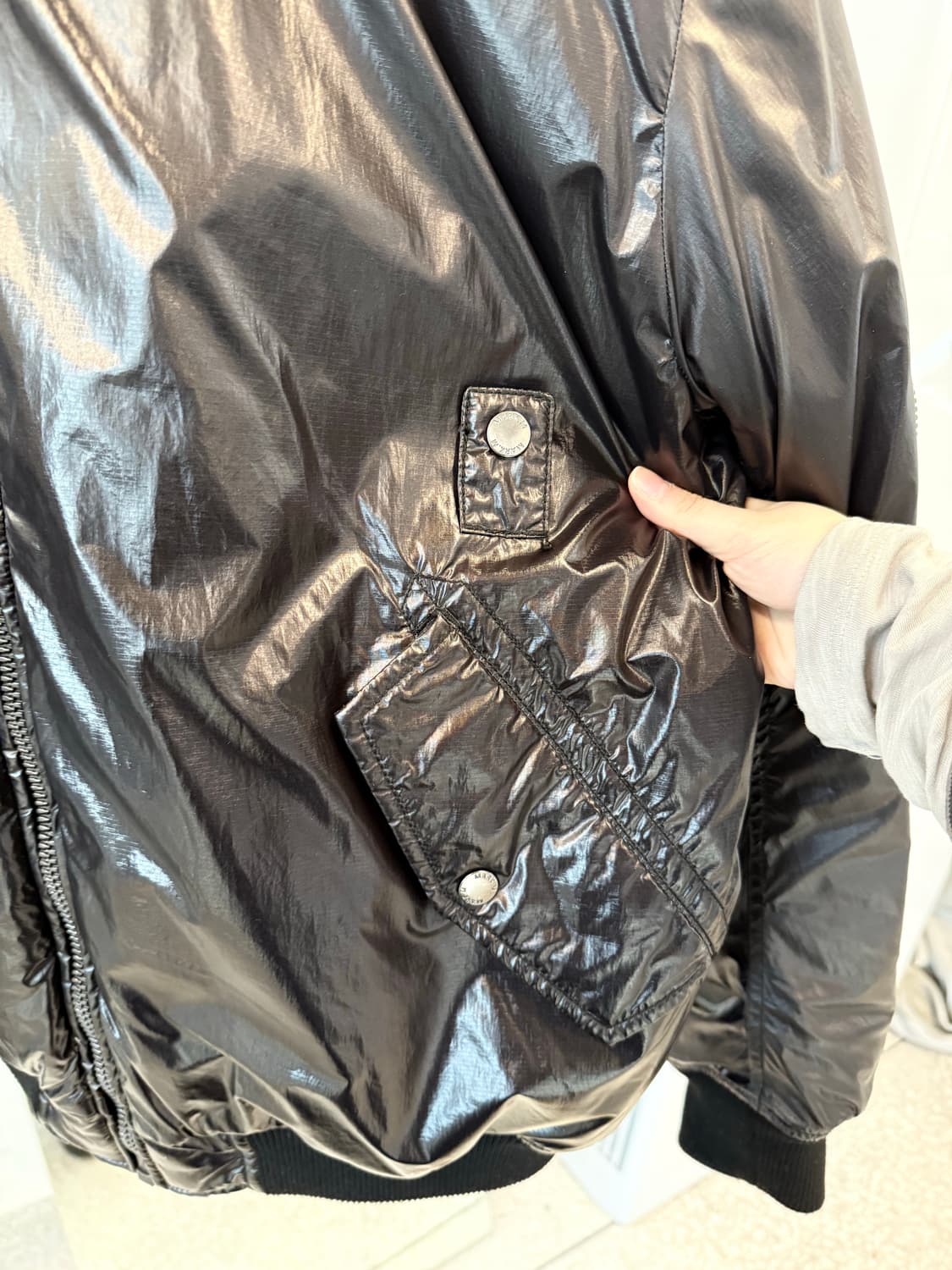 Markm MA-1 Bomber Jacket Black  상품이미지4