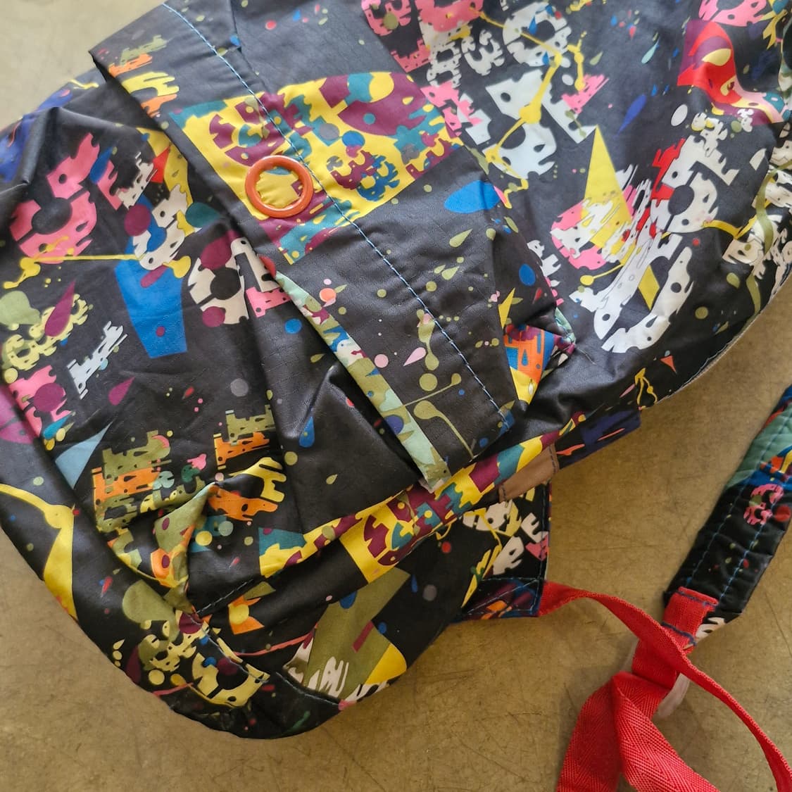 빈티지 스플래시 백팩 상품이미지2