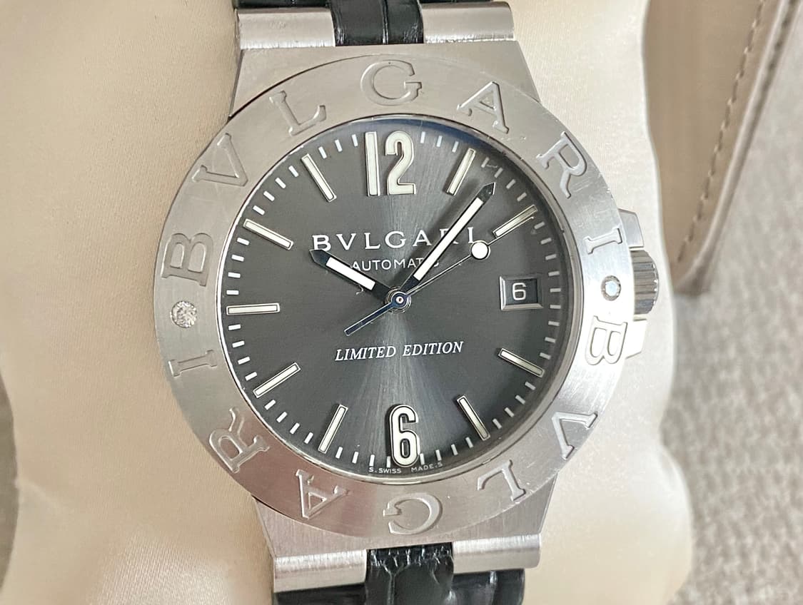 불가리 디아고노 리미티드에디션 LCV38 2P 다이아 38mm 오토메틱 상품이미지1