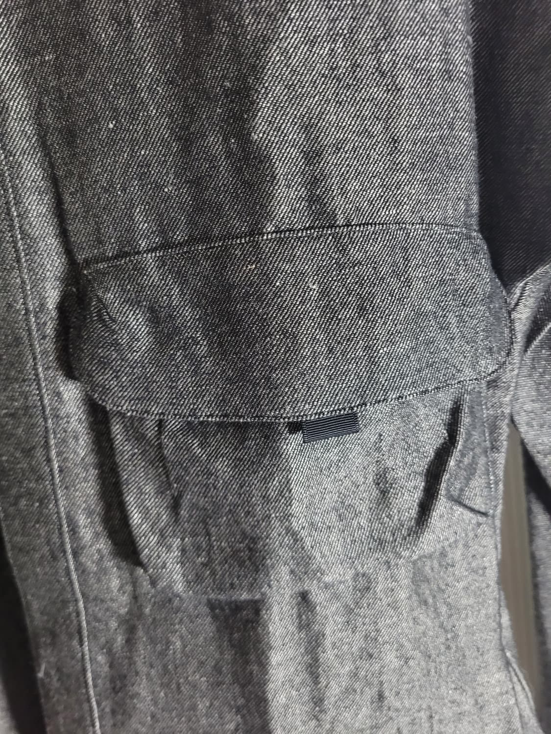 립 반 윙클 투 포켓 셔츠 자켓 상품이미지6