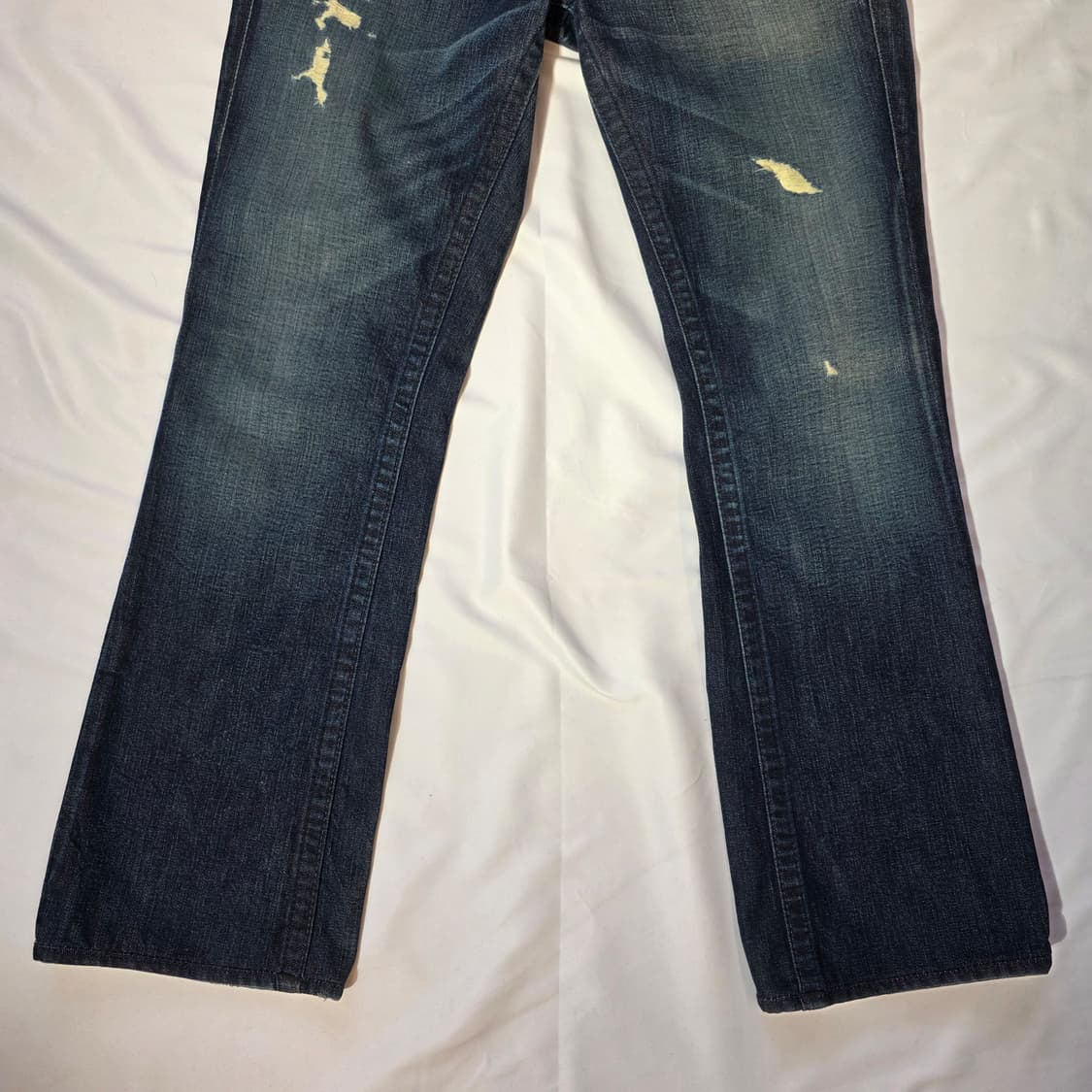 [30]트루릴리전 USA 빌리 스터드 부츠컷 Y2K 데님팬츠 상품이미지3