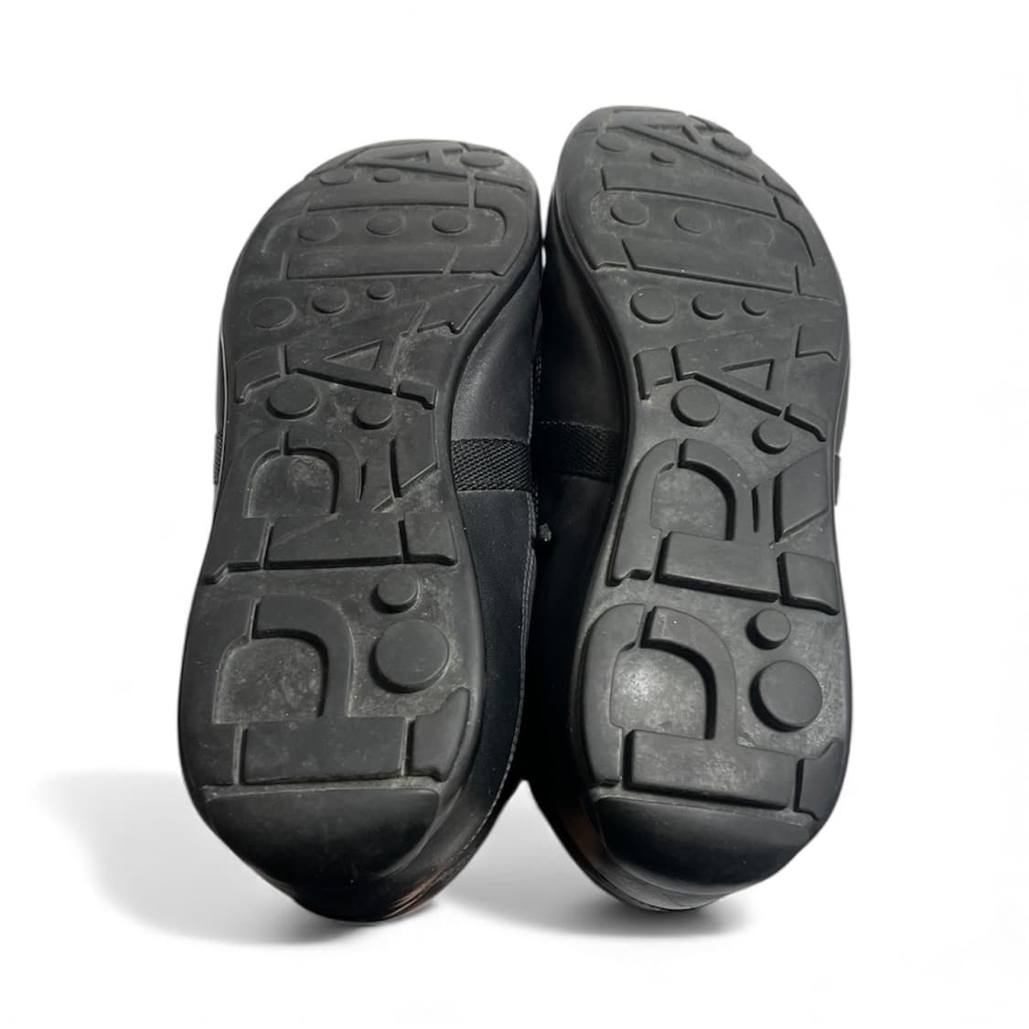 280) 프라다 레더 로고 나일론 스니커즈 상품이미지5