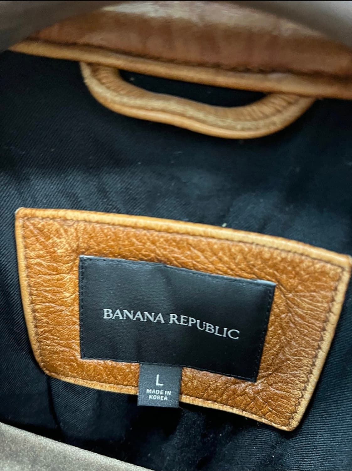 105) 바나나리퍼블릭 24ss 가죽자켓  상품이미지2