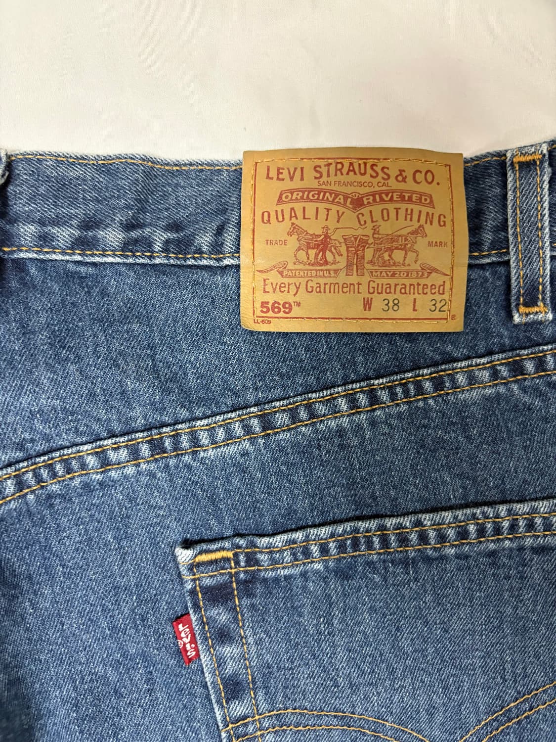 (38x32) 00s 리바이스 569 made in usa 상품이미지7