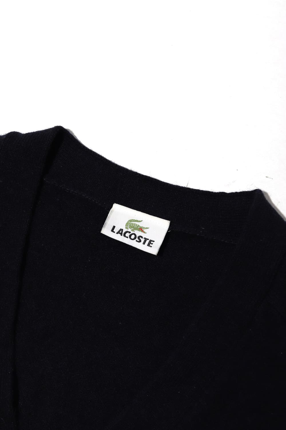 LACOSTE JAPAN MADE 네이비 가디건 size M 상품이미지4