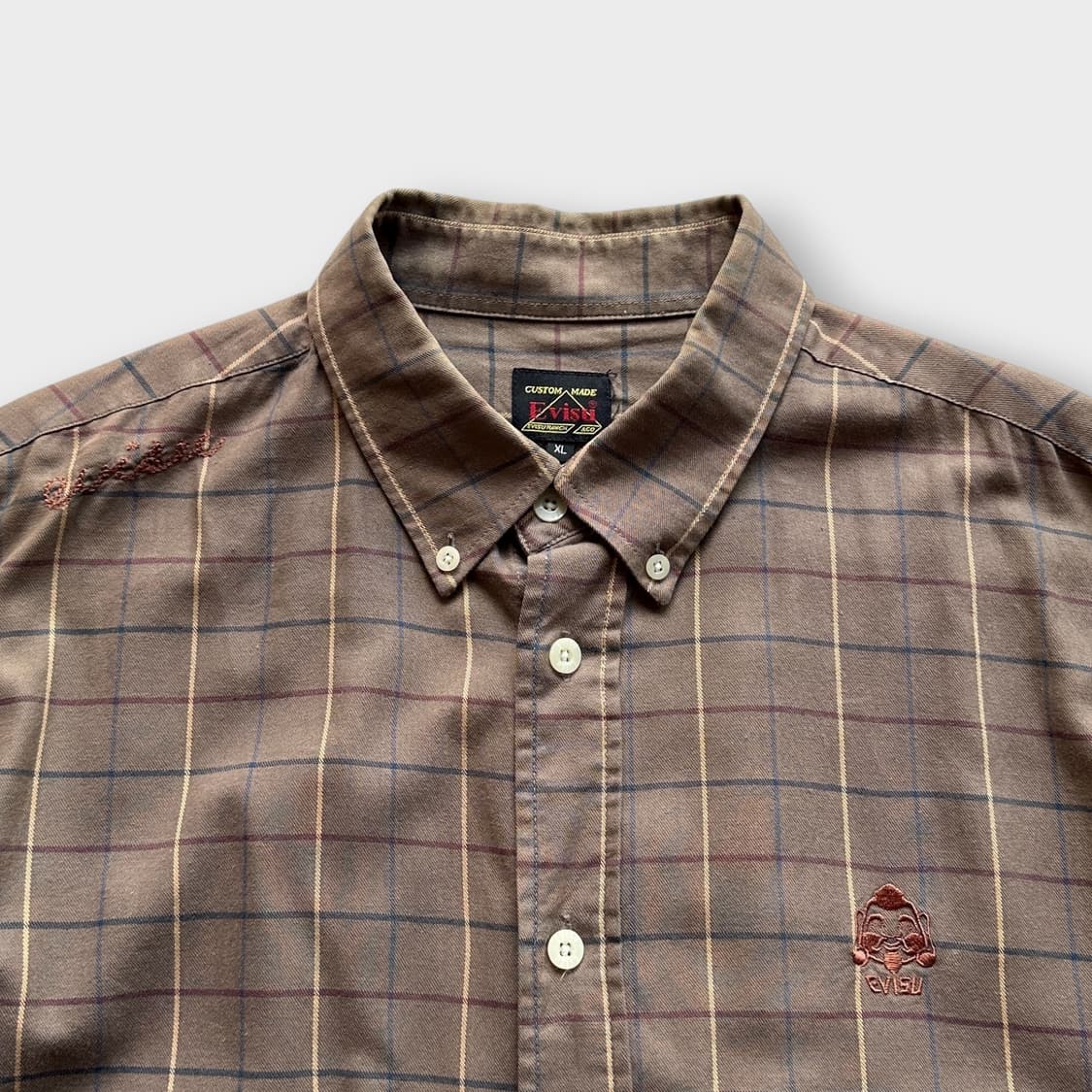 에비수 evisu 체크 셔츠 상품이미지2