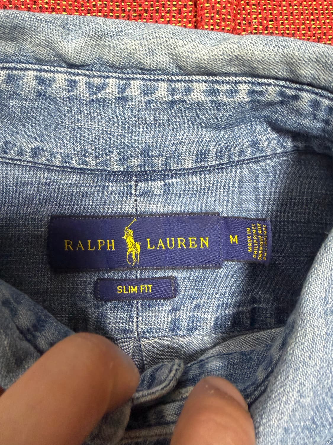 M) 폴로 랄프로렌 데님 셔츠 상품이미지5