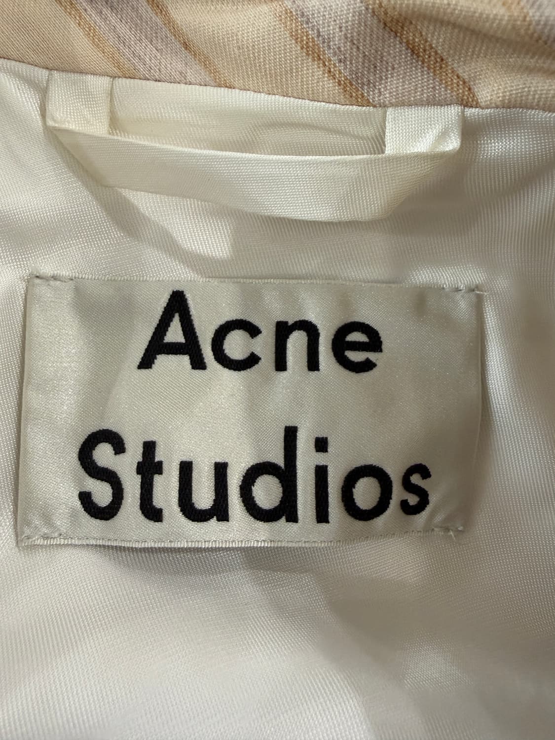 아크네 스튜디오 린넨 스트라이프 블레이저 셋업 상품이미지5