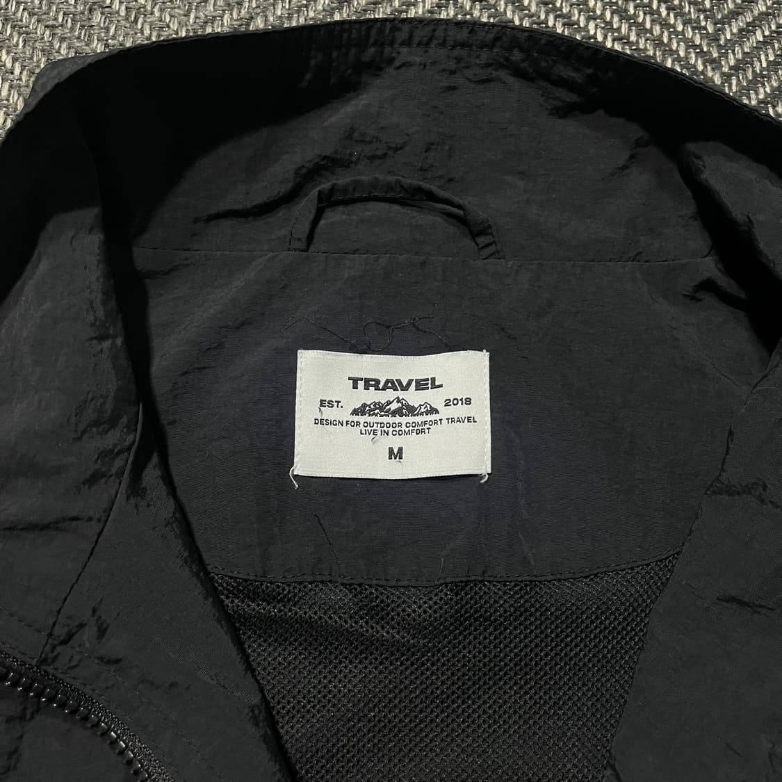 TRAVEL 트래블 크런치 집업 자켓 바람막이 상품이미지5