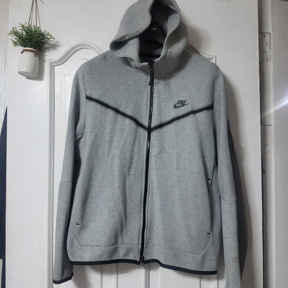 나이키 테크팩 후드집업 그레이 xl 105 상품이미지2
