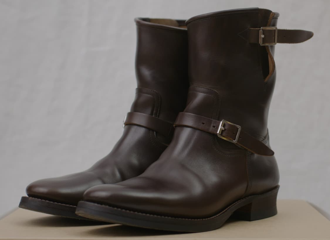 올드조 엔지니어 부츠 홀스벗 브라운 9.5 상품이미지1