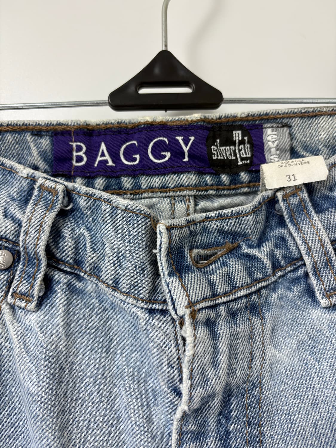 90s 리바이스 실버탭 반바지 31 사이즈 made in USA 상품이미지3