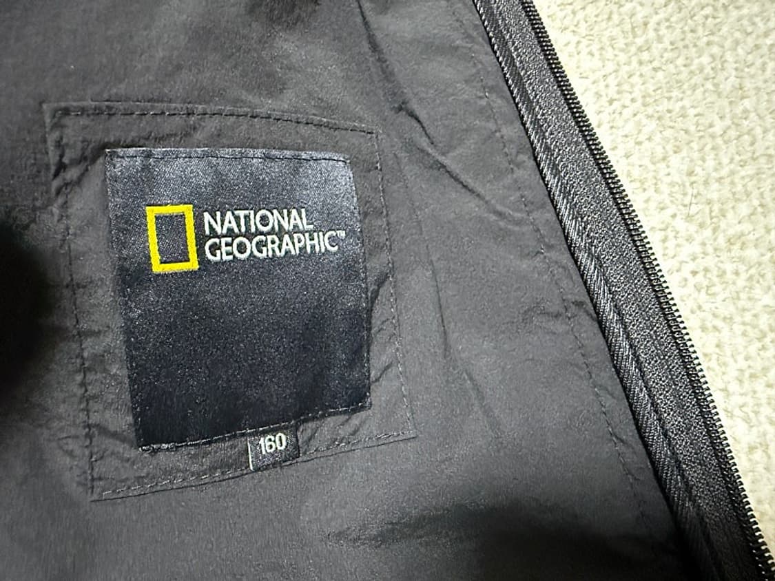 내셔널지오그래픽 경량 자켓 남자 학생용 160호 상품이미지5