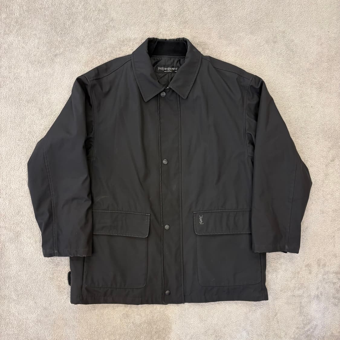 생로랑 블랙 사파리 자켓 상품이미지2