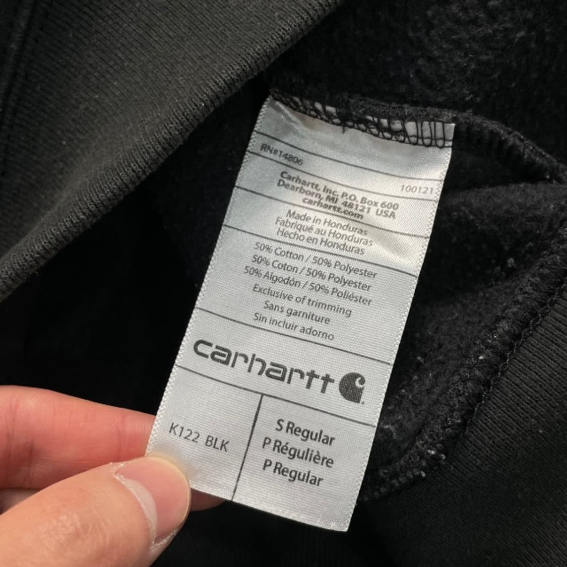 95-100 칼하트 써멀 후드집업  상품이미지4