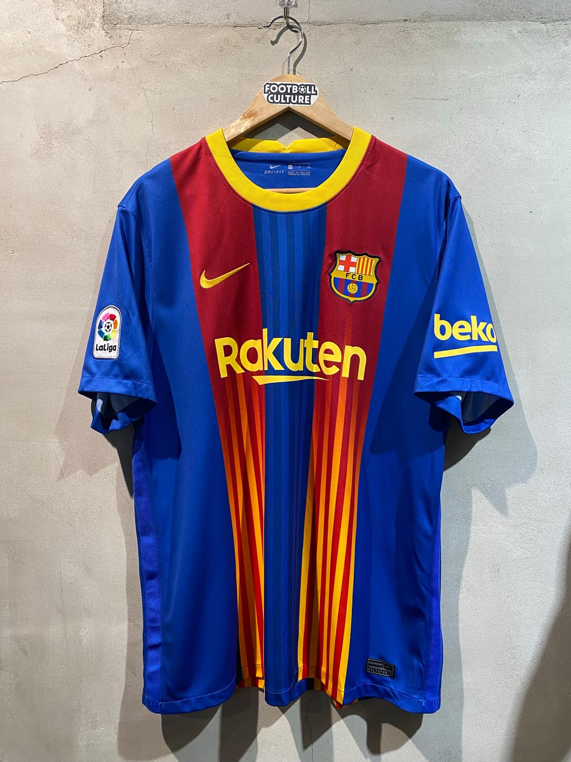 20-21 바르셀로나 메시 엘클라시코 (4th)  유니폼 상품이미지1