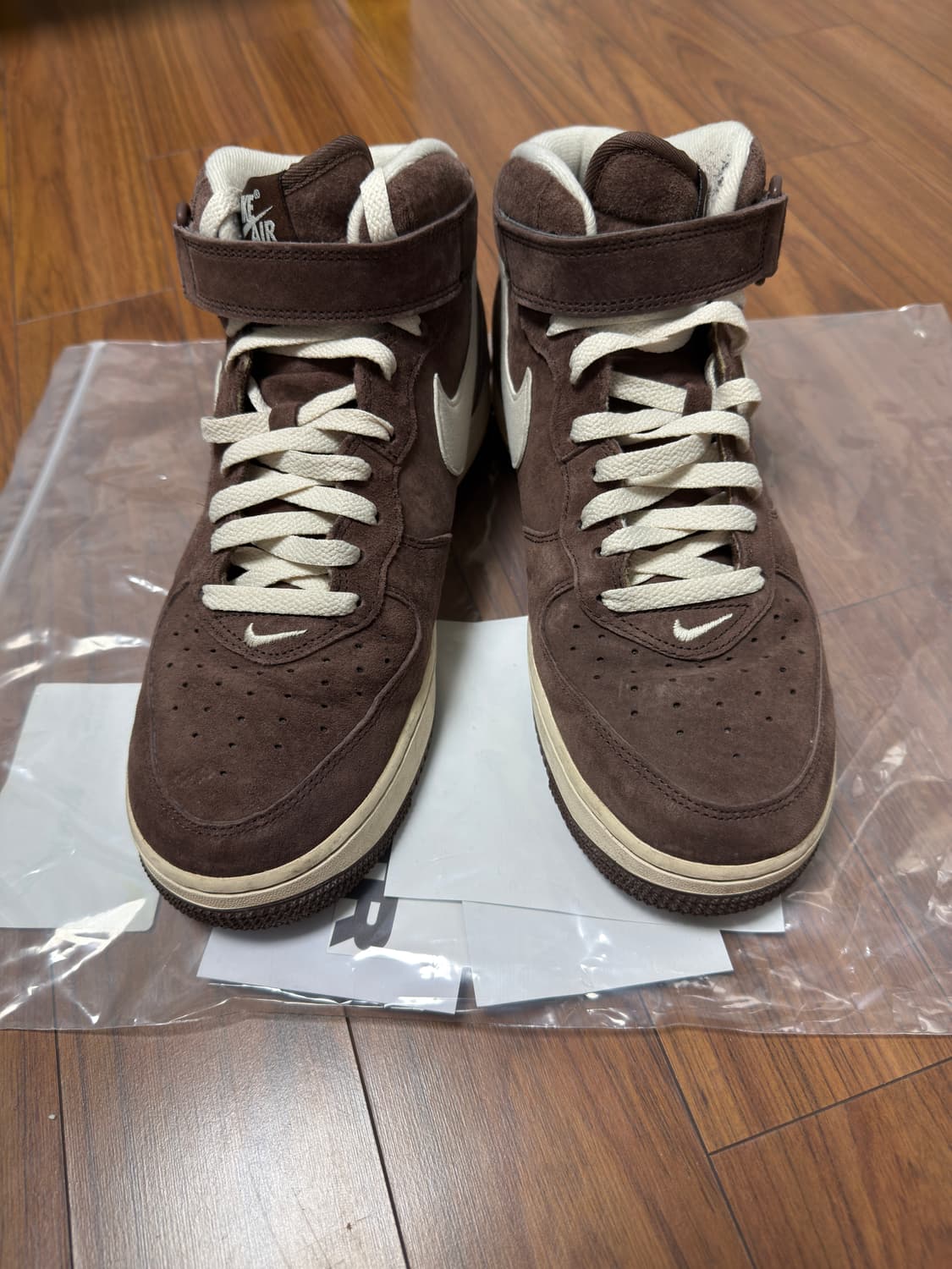 나이키 에어포스1 미드 '07 QS 초콜렛 270 상품이미지4