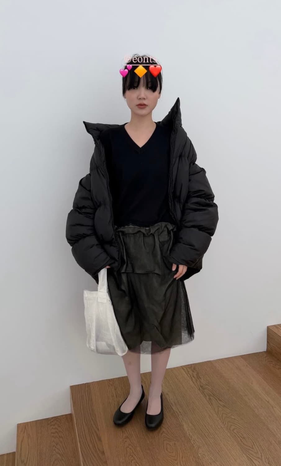 에옹쓰 덕 다운 패딩 상품이미지2