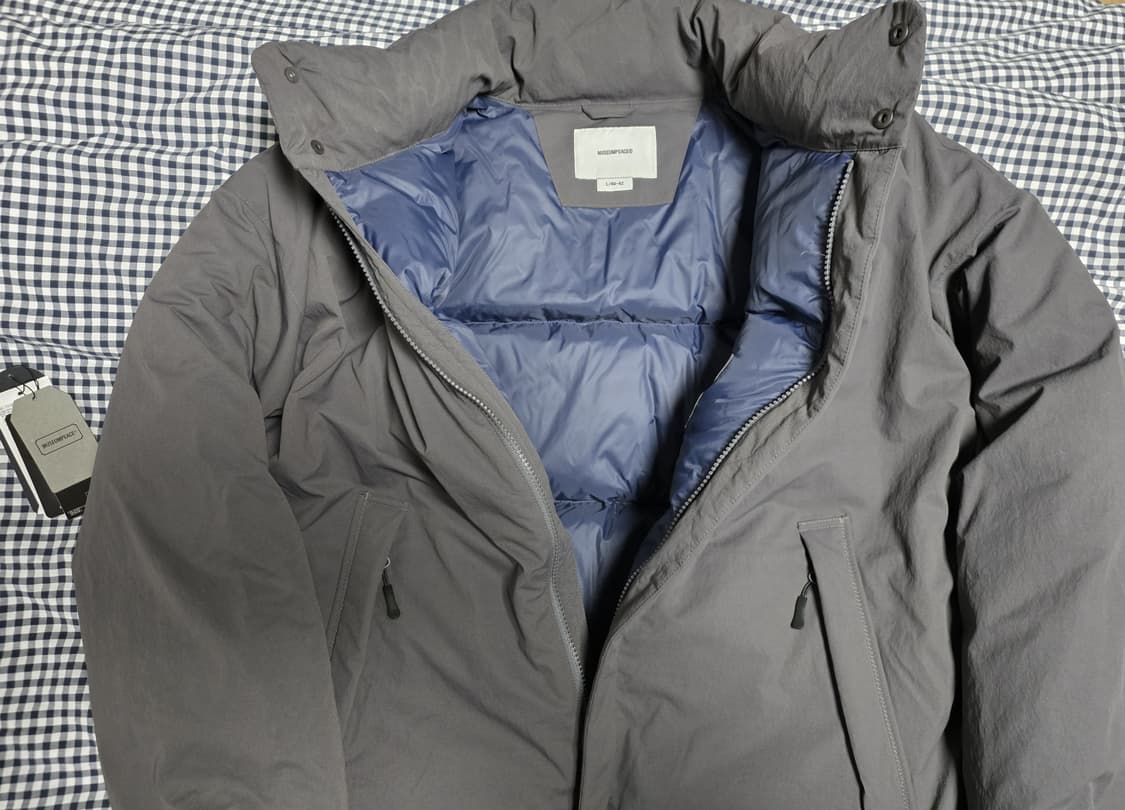 듀테로 뮤지엄피스 구스 다운 패딩 다크그레이 L 상품이미지2