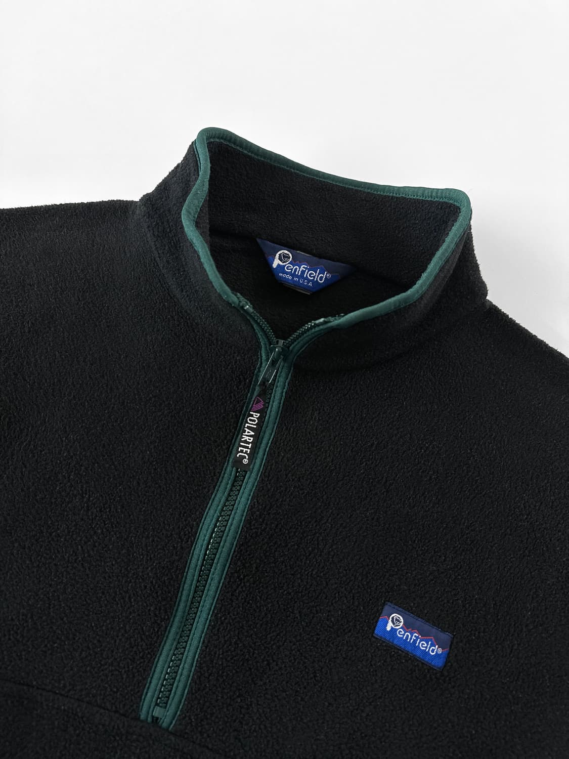 90s 빈티지 펜필드 usa 플리스 하프집 풀오버 상품이미지4
