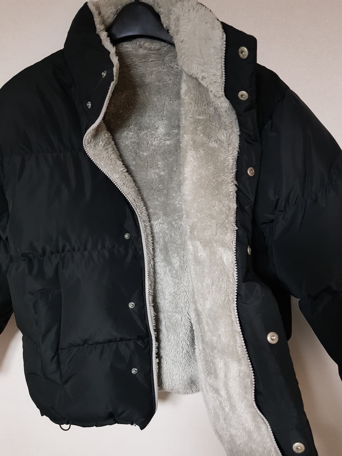 자바나스 에센셜 후리스 덕다운 리버서블 패딩 상품이미지6