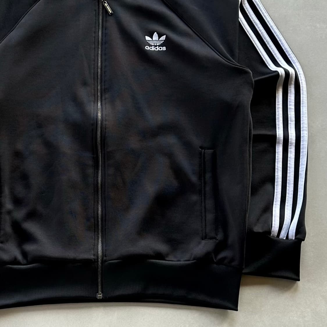 [2XL]아디다스 트레포일 블랙 트랙탑 져지 상품이미지4