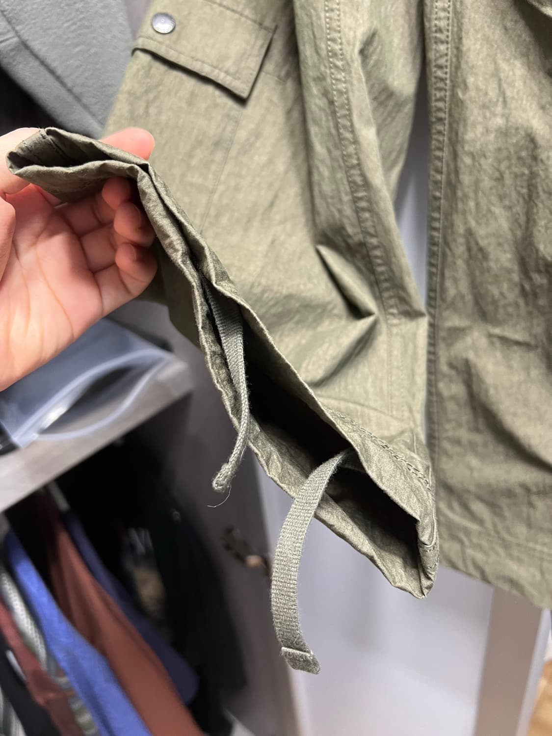 8P BATTLEFIELD PANTS / OLIVE C/N s사이즈 상품이미지6