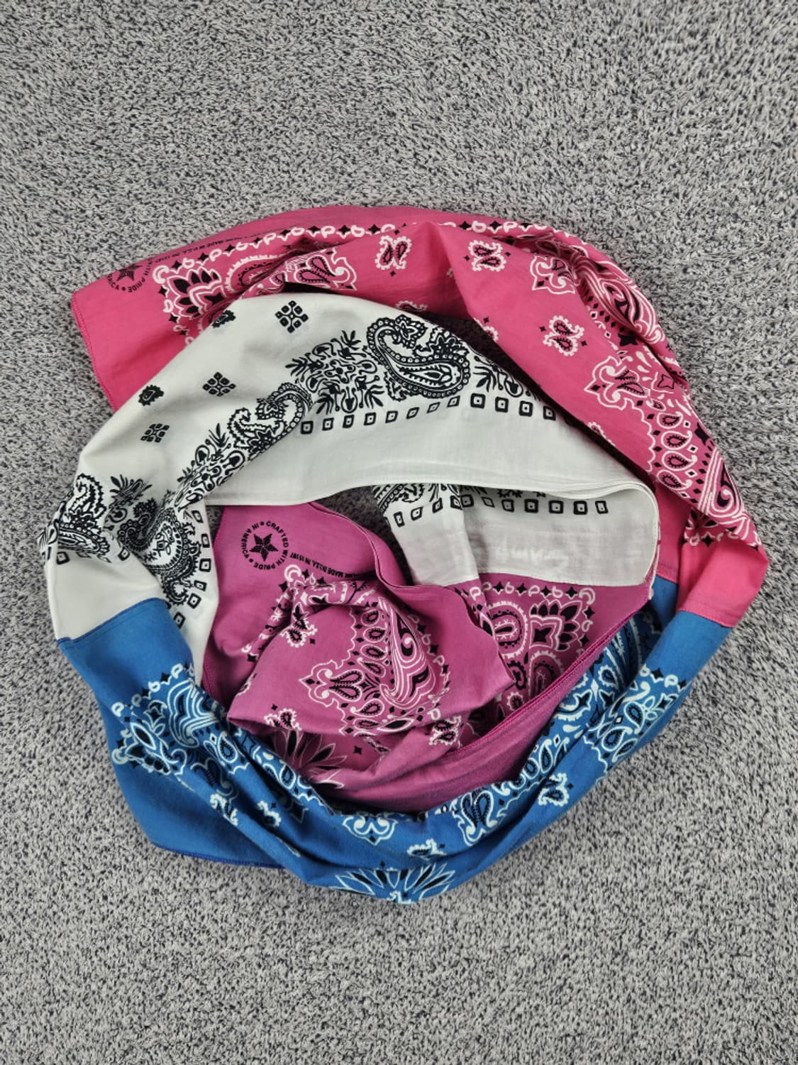 U.S.A 반다나 리워크 커스텀 스카프 머플러 / 10420 상품이미지8