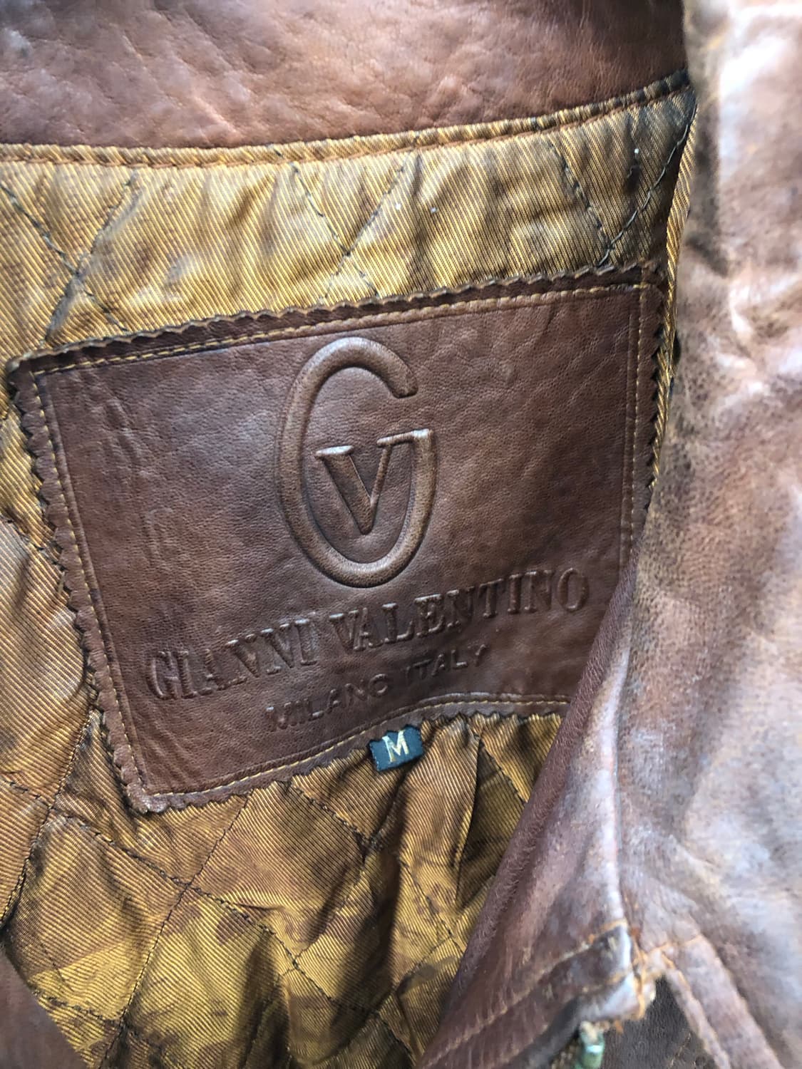 지아니 발렌티노 양가죽 봄버 자켓 상품이미지3