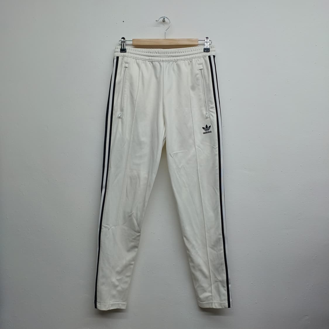 셋업) 아디다스 화이트 블랙 삼선 포인트 트레이닝 셋업 XL/S 상품이미지4