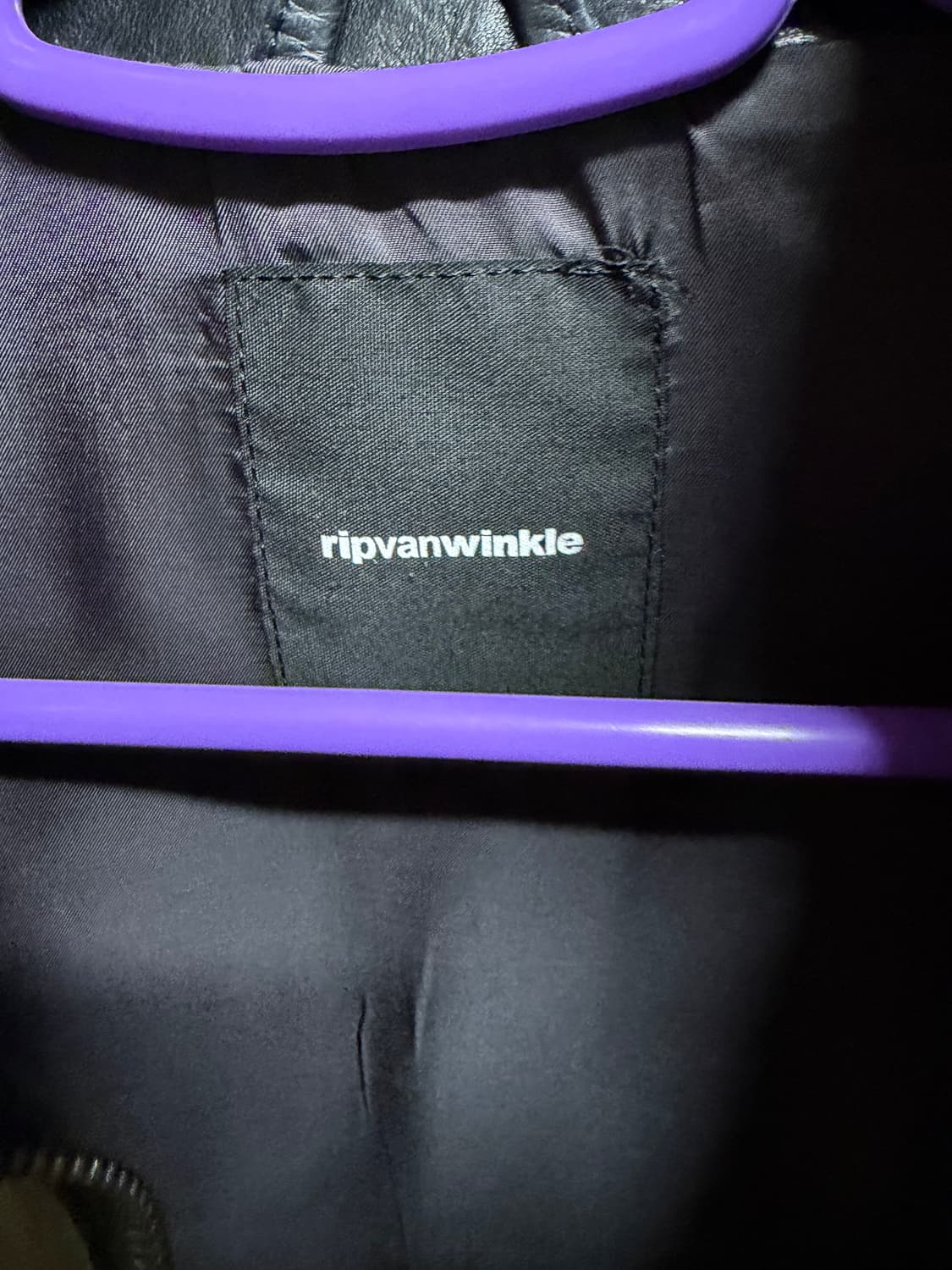 Rip van winkle 홀스 하이드 하이넥 레더 자켓 3 상품이미지10